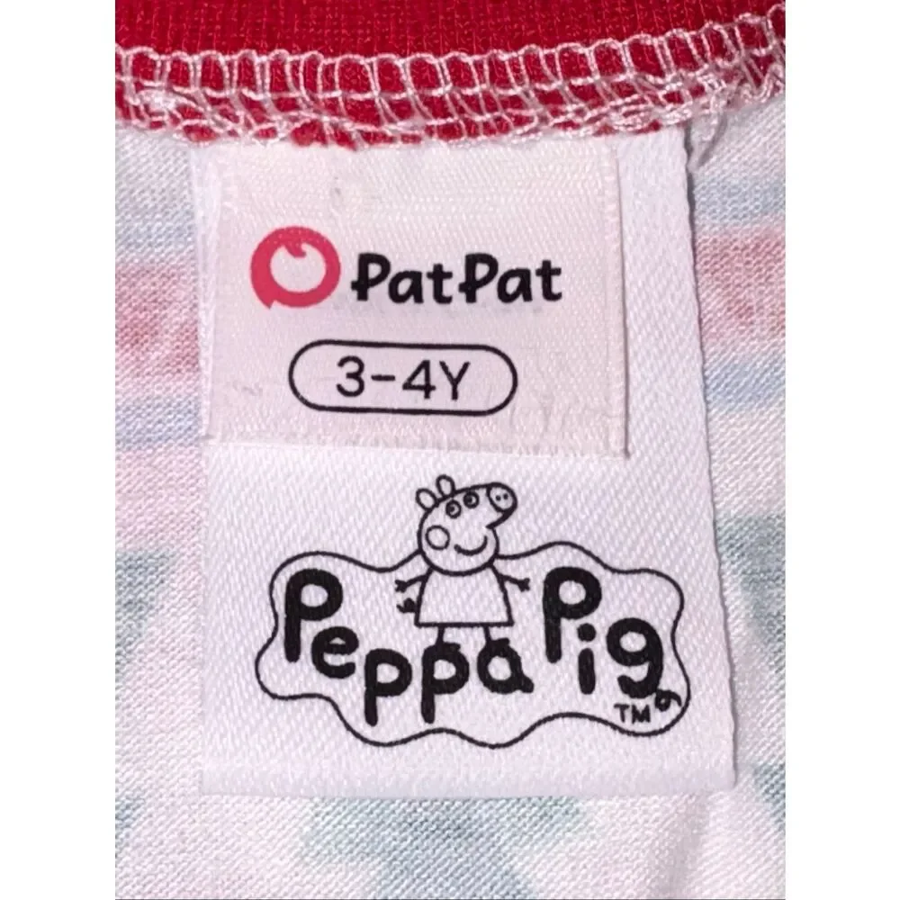 Peppa Pig Christmas Pajamas size 3-4